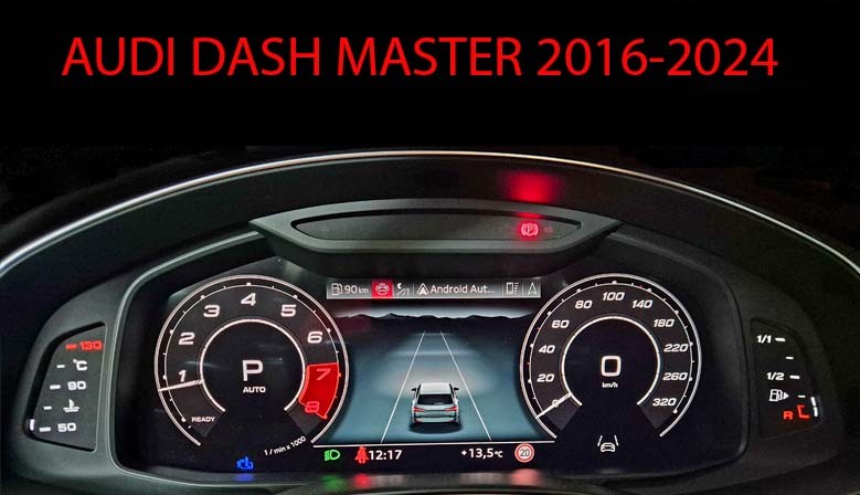 Novidade SMOK: Audi Dash Master 2016–2024